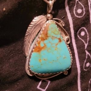 2" Vintage Royston Turquoise Necklace